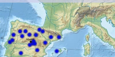 Térkép Madrid repülőtéri úticélok