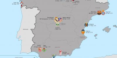 A real Madrid térkép 