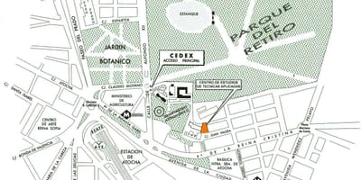 Térkép Madrid atocha pályaudvar
