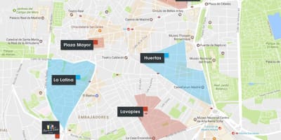 Térkép chueca