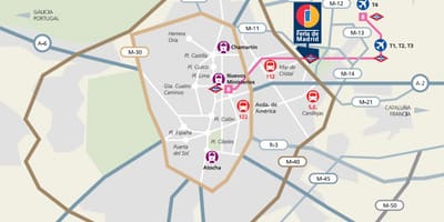Térkép ifema Madrid