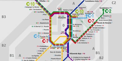 Térkép Madrid atocha vasútállomás