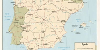 Madrid térkép