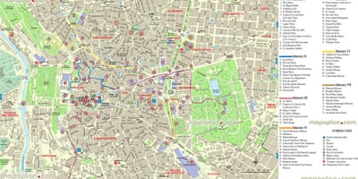 Térkép Madrid térkép offline